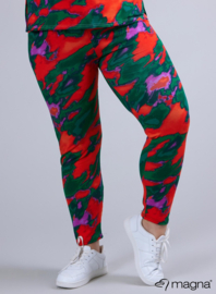 Legging Basic (F-0031-VISPR) - V26038-Tie Dye Green-Orange