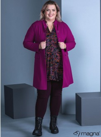 Blazer knopen (N-8005) 056-Dr.Fuchsia