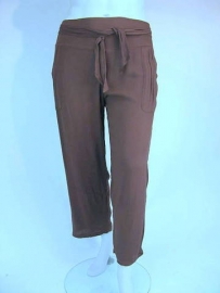 Broek Elize Krinkle (05-2645) darkbrown