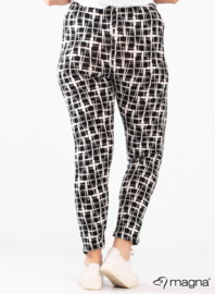 Legging Basic (F-0031-VISPR) - 389001-BW Painted Squares