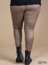 Leather Look Legging (ZF-LE-1008) 061-Taupe