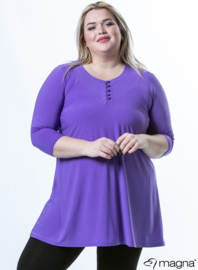 A-Shaped Button (C-2322) 021-Purple