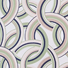 Simple Elastic Band Shirt (A-2502-PRINT) T74022-Rings Khaki-Sand