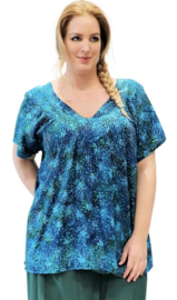 Shirt "JOSÉ" (12-4620) bluegreensplash