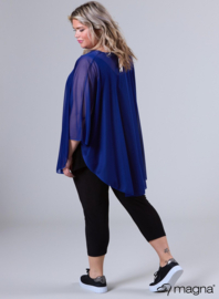 Poncho WINGS chiffon (M-04-CH) 060-Dr.Cobalt