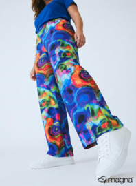 Broek Basic (D-03-PRINT) T18059-Multicolor Universe
