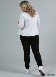 Kort Leather Look jasje (K-31-LL) 018-Ivory White *