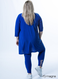 Relaxed V-Strap tunic (C-2320) 060-Royal Blue