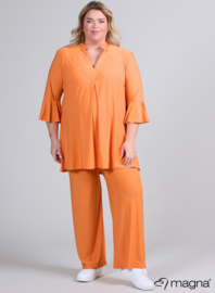 Flared Sleeves Relaxed Tunic (C-2503) 019-Orange