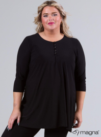 A-Shaped Button (C-2322) 001-Zwart