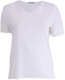 Shirt korte mouw (B-04) 018-Creme