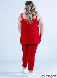 Short Lace Top (A-2101) 015-Rood