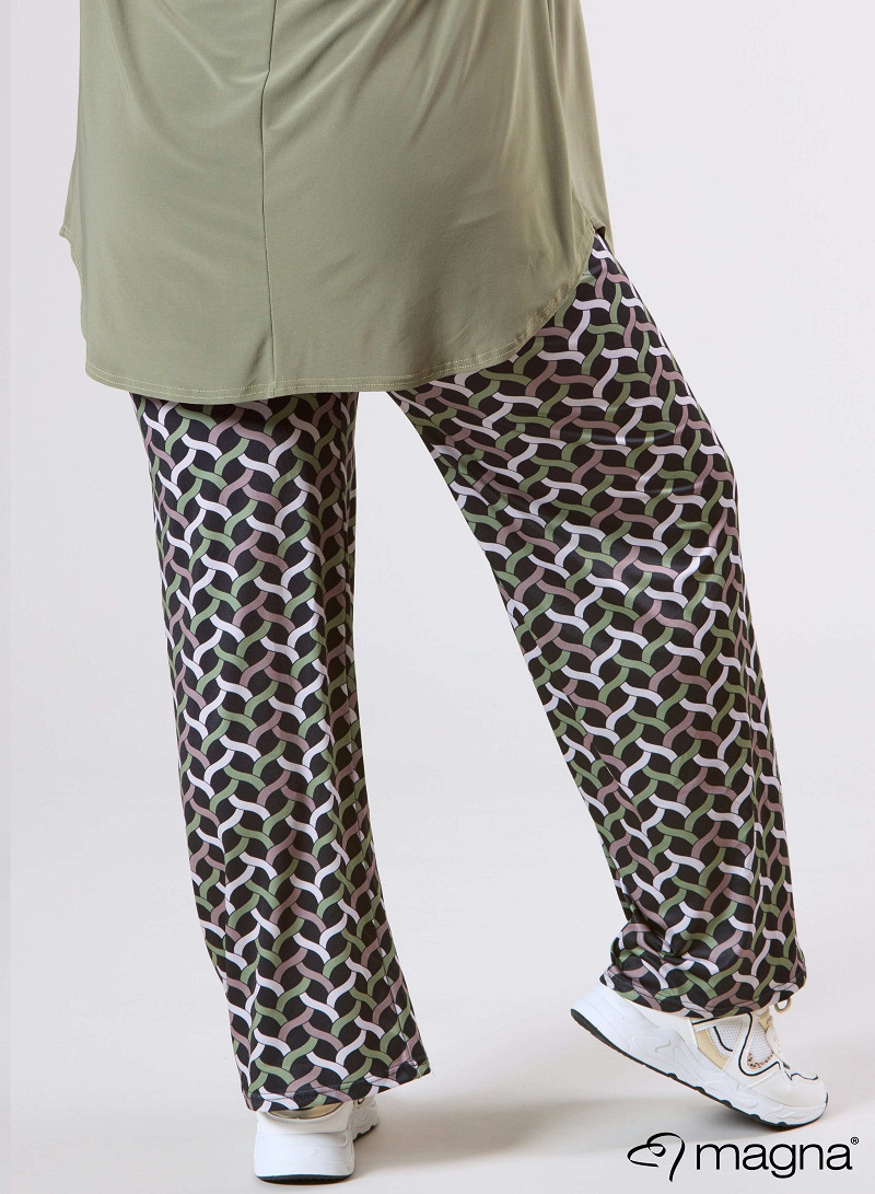 Broek Basic (D-03-PR) T72080-Woven Khaki-Sand