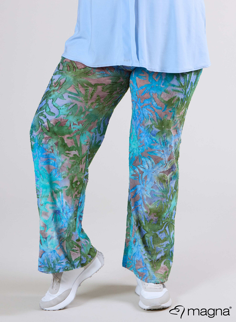 Broek Basic (D-03-MSH) T85051-Bush Aqua