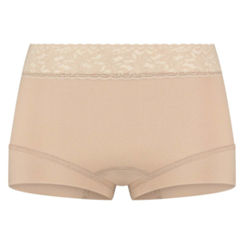 RJ PURE COLOR DAMES SHORT KANT - 321-Caffé Latte