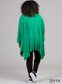 Oversized Tuniek/Ponncho (ZF-PO-1002)  058-Brazil Green