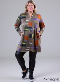Warm Viscose Comfort Tunic (C-2422) U90014-Block Art Sand