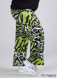 Broek Basic (D-03-PRINT) T40008-Art Zebra Lime