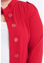 Blazer knopen (N-8005) 015-Rood