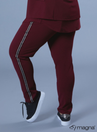 Travel Pants Side Tape (D-2312) 032-Bordeaux