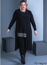 Blazer-Jas (N-6005) - 001-Zwart