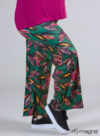 Broek Basic (D-03-PR) U28038-Paradise Flower Green