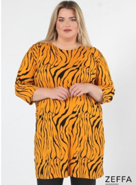 Tuniek met zakken (ZF-TU-1010-VP)  Y77076-Flames Yellow