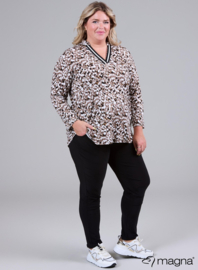 Shirt V-Tape Lange Mouw (B-2315-VIS) U95061 Small Faded Animal Taupe