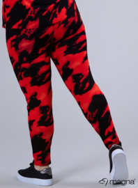 Legging Basic (F-0031-VISPR) - V26015-Tie Dye Red-Black