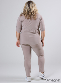 Roll Sleeve Top (B-9001) 014-Sand