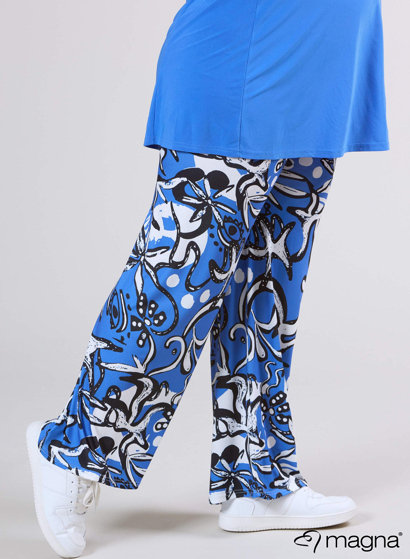 Broek Basic (D-03-PR) U24071-Groovy Sky Blue