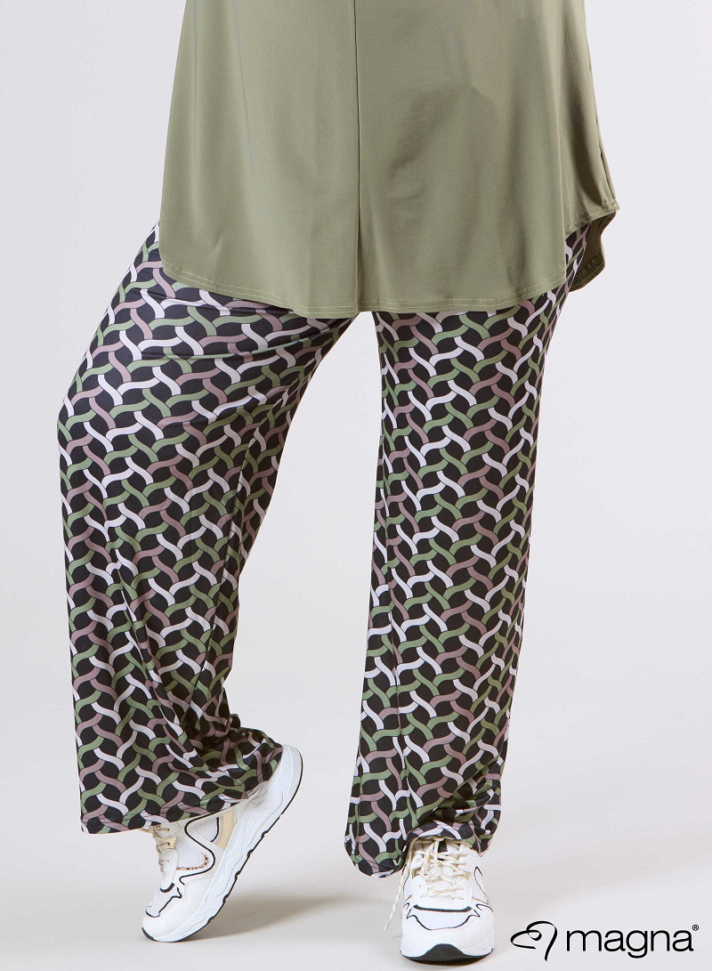 Broek Basic (D-03-PR) T72080-Woven Khaki-Sand