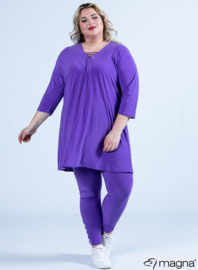 Relaxed V-Strap tunic (C-2320) 021-Purple