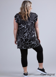 Sleeveless Frill Tunic (C-2305-PR) 358001-Geo