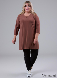 Relaxed V-Strap tunic (C-2320) 063-Camel