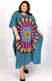 Kaftan (21-5190) BluePinkRnd