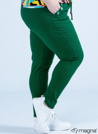 Button Detailed Pocket Trouser (D-2301) 058-Brazil Green