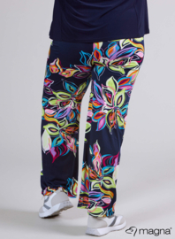 Broek Basic (D-03-PR) V72008-Colorful Flower Lime