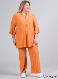 Flared Sleeves Relaxed Tunic (C-2503) 019-Orange