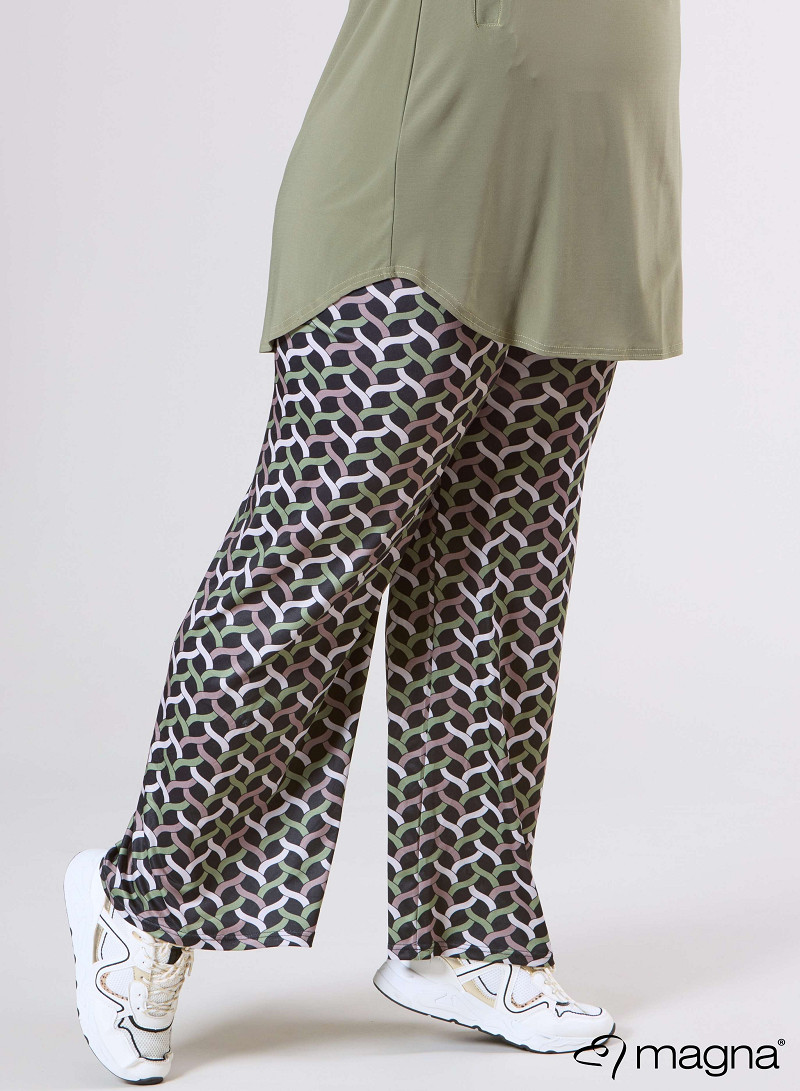 Broek Basic (D-03-PR) T72080-Woven Khaki-Sand