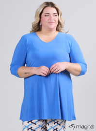 Lange basic shirt (B-6004) 071-Dark Sky Blue