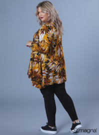 Tuniek Isabel (C-4051-HVP) W26065 Artistic Flower Mustard