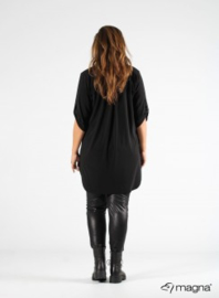 Tuniek Flowy String (C-2121) 001-Zwart