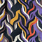 Trim Blouse (B-2424-LVP) U84024-Flames Purple