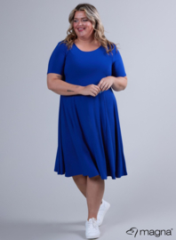 Long A-Line Dress (C-2203) 060-Royal Blue