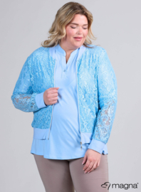 Zip Jacket (K-2501-LC) 004-Sky Blue