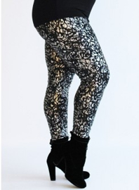 Legging Leather Look (F-23-LL-PR) 513010-Mix Silver
