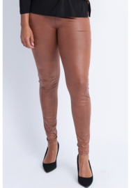 Legging Leather Look (F-23 LL) 063-Camel