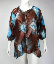 Blouse Dakota (16-2896 / turqbrownsin)