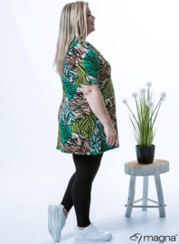 Short Sleeve A-lijn Shirt (B-9004-VP-MB) 00002F-Mint Groen